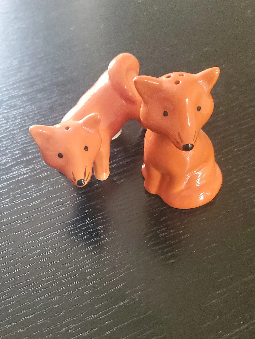 Crate & Barrel Fox Salt and Pepper Shakers